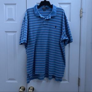 Men’s Striped Polo Shirt
